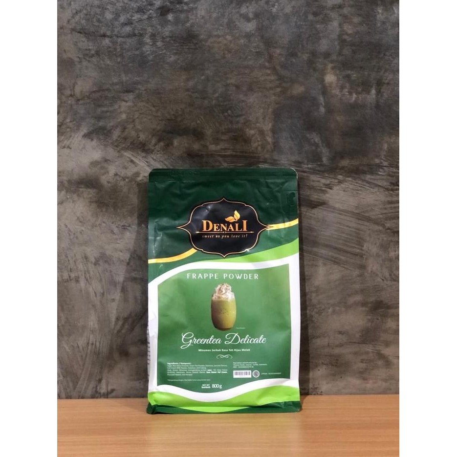 

PREMIUM BUBUK DENALI GREENTEA DELICATE POWDER GREENTEA DELICATE 800