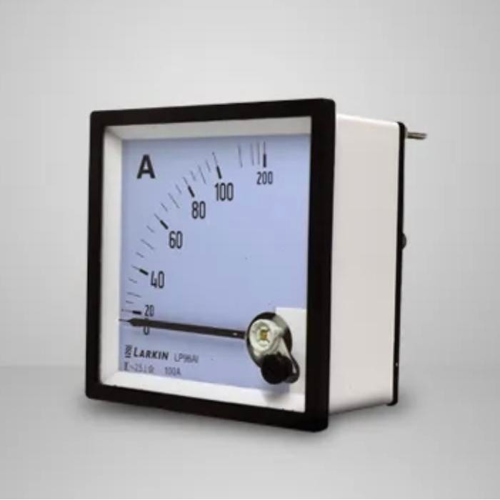 AMPER AMPERE METER AMMETER ANALOG 96x96 LARKIN LP-96AI