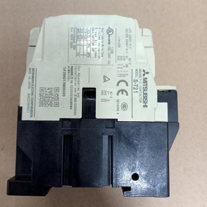 Kontaktor - Contactor Mitsubishi S-T21