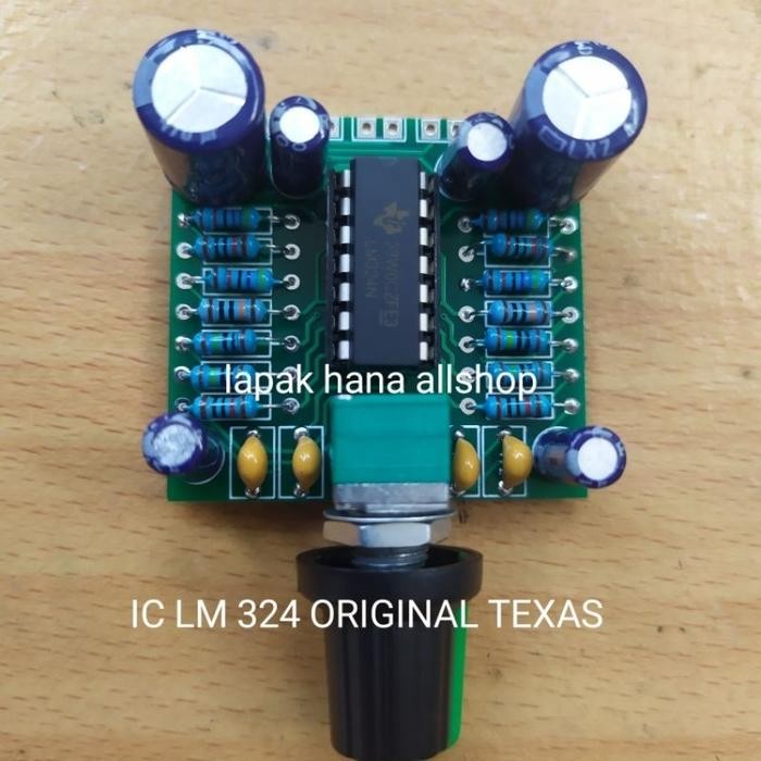 Kit giga bass ic lm324 kit bass boster lm324 modul giga bass modul bass boster