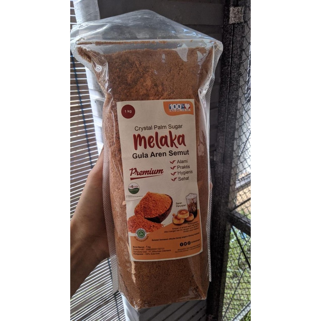 

PREMIUM Gula Aren Semut Asli 1 kg MELAKA Bubuk Sachet Palm Sugar Brown Sugar