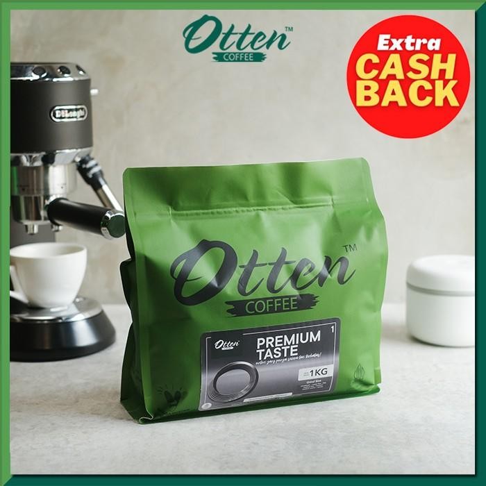 

PREMIUM Premium Taste - Kopi House Blend 1 Kg - Commercial Blend - Biji / Bubuk Kopi Otten Coffee