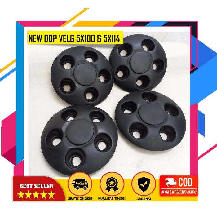 PREMIUM Tutup Tengah velg Kaleng dop velg kaleng 5X114 Taruna Terios BRV DOP VELG KALENG 1Set 4PCS