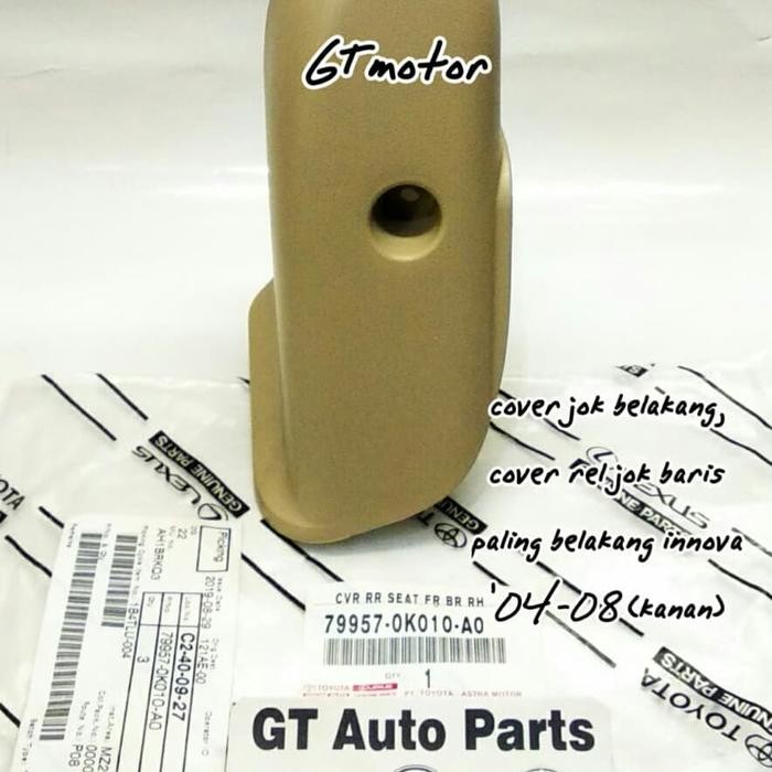 Cover Rel Jok Paling Belakang Kanan Innova 2004-2008
