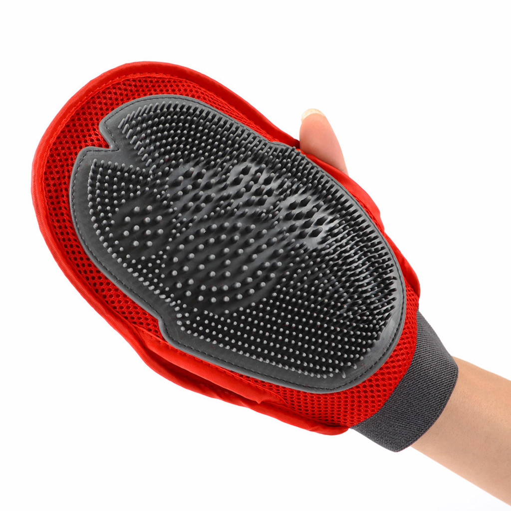 Pet Brush Glove Dog Brush Glove Cat Brush Glove Pet Grooming Glove Pet Hair Brush Glove