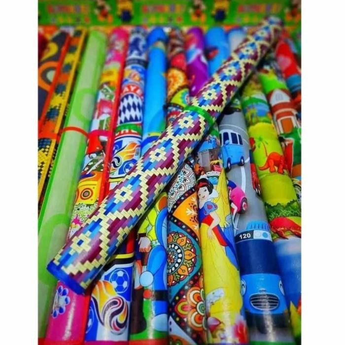 Karpet Tikar Gulung Spons alas bermain Plamatt/Spons Gambar