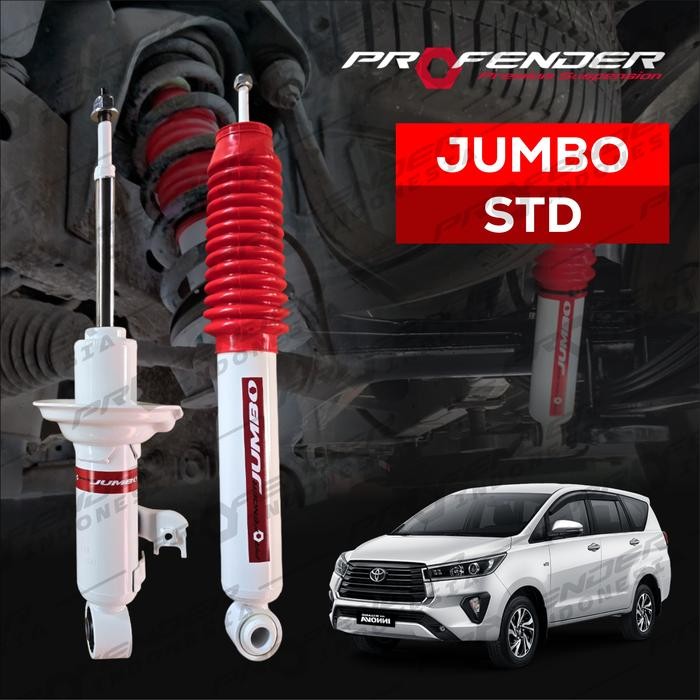 [JUMBO SERIES] AKSESORIS SUSPENSI SHOCKBECKER PROFENDER TWINTUBE FULL OIL - TOYOTA INNOVA KD GD OLD