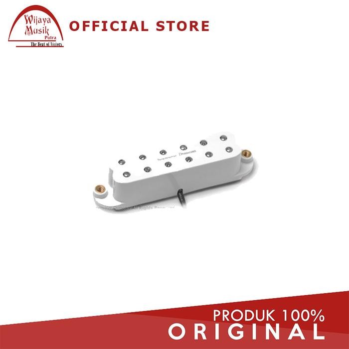 SEYMOUR DUNCAN PICKUP GUITAR SL59-1B LITTLE '59 FOR STRAT WHITE