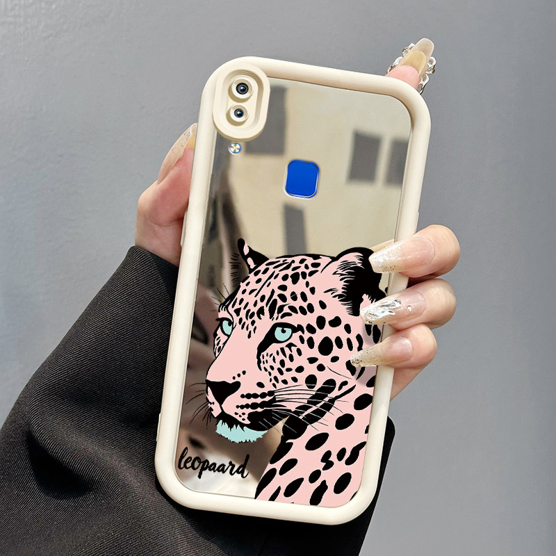 Casing Hp VIVO Y95 Y93 Y93s Y91 Y91i Case Casing Softcase macan tutul Kesing cermin baru HP pelindun