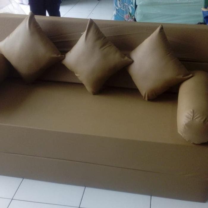 Cover sarung sofa bed inoac bahan Oscar kalep nomor 1 200x180x20