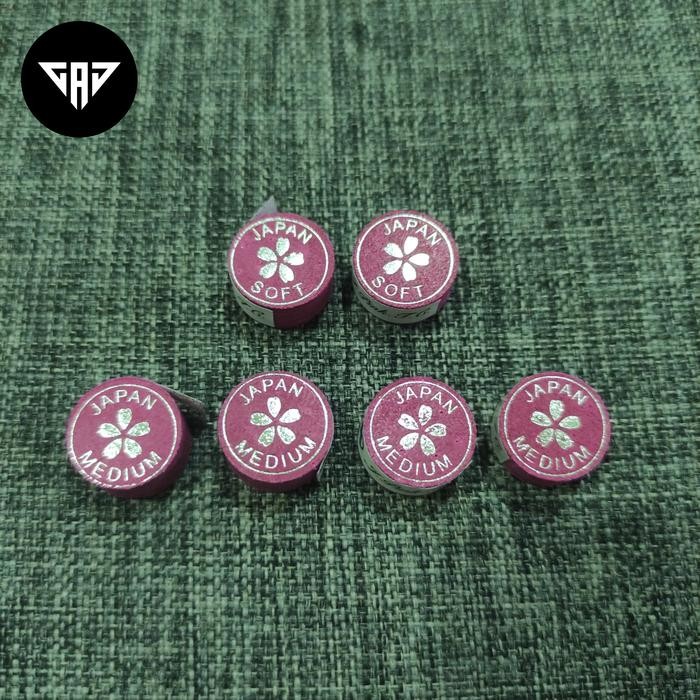 BARANG TERLARIS SAKURA Cue Tip 8 Layers // Master Tip Billiard