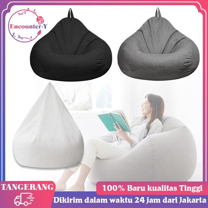 100x120cm Beanbag Cover Bag Jumbo Bean Bag Sarung Bean Bag Cover Beanbag Cover