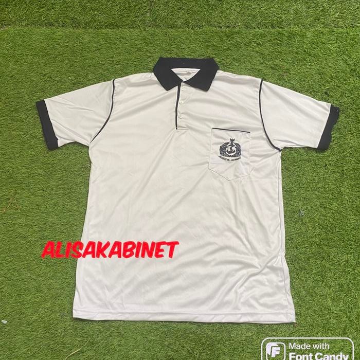 Kaos Pendek Olahraga Poral Lis Dryfit TNI AL