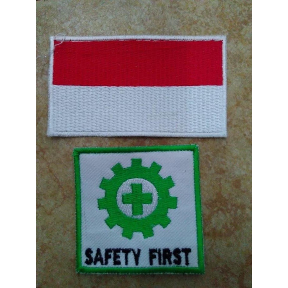 Bet K3 / Logo Safety First / Bendera Safety / Logo K3 Safety