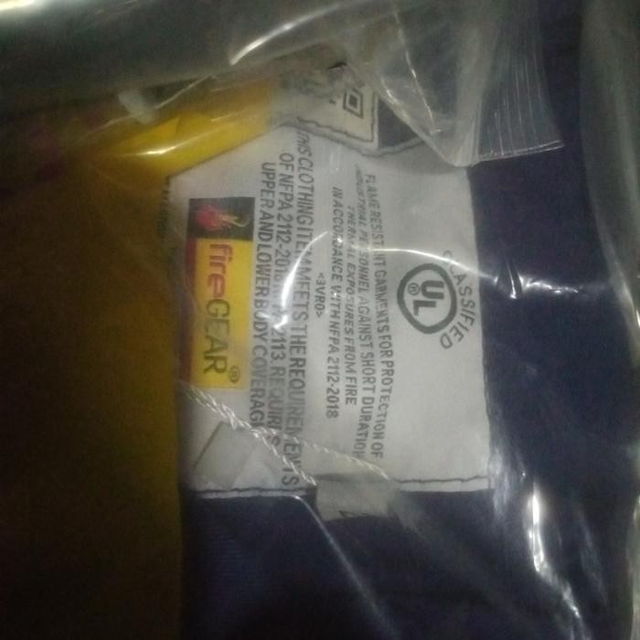 Werpak/Coverall Fire Gear Biru Merah