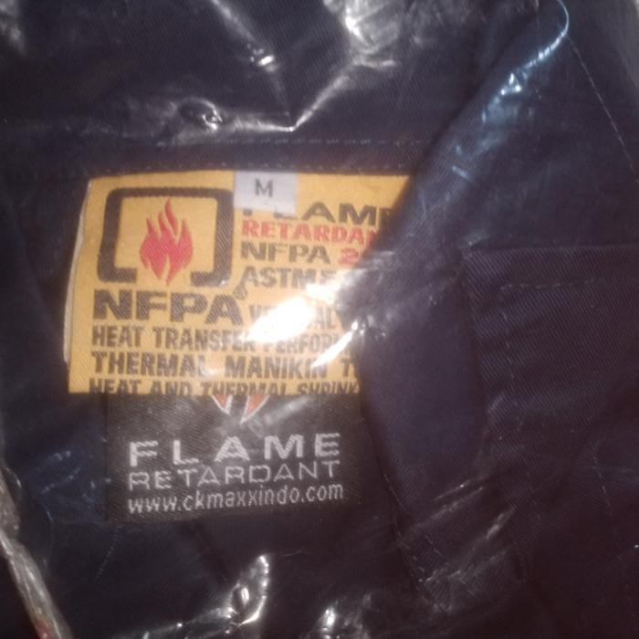 Coverall Nomex Campuran Biru Dongker