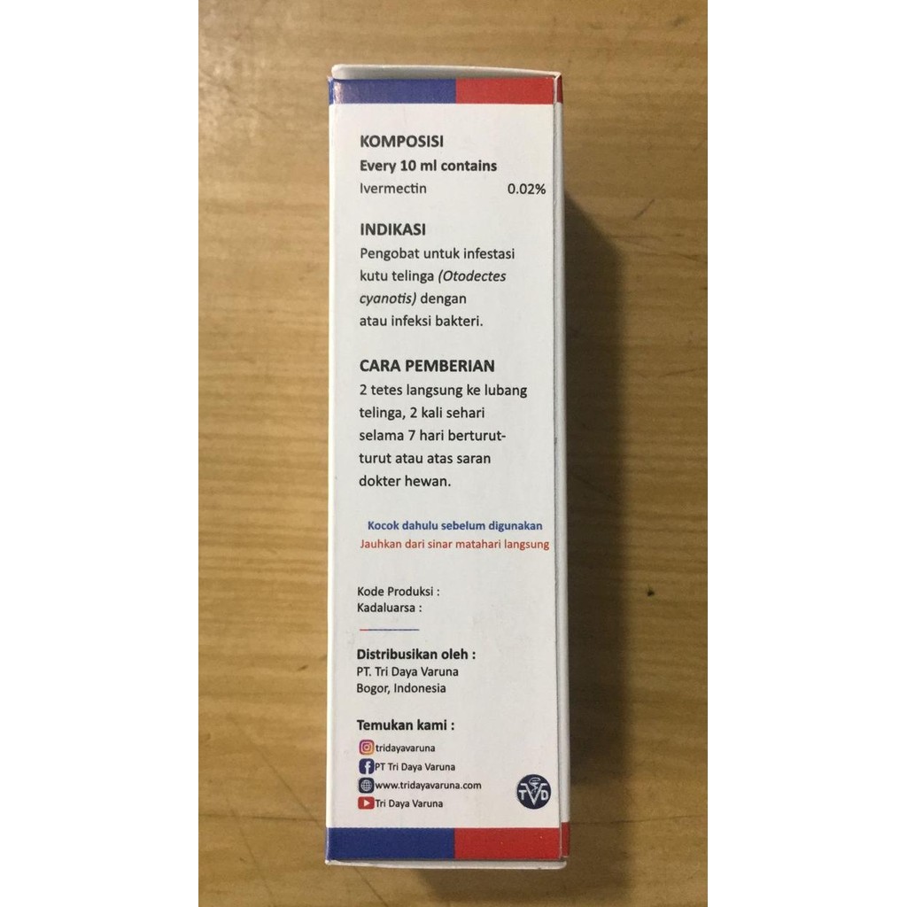 Vet-Otic Obat Kutu Telinga Vet Otic 10Ml Kucing Anjing