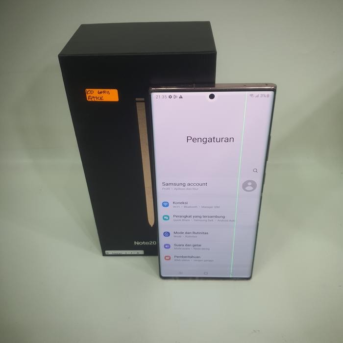 samsung note 20 ultra 8/512GB second sein dibaca dulu
