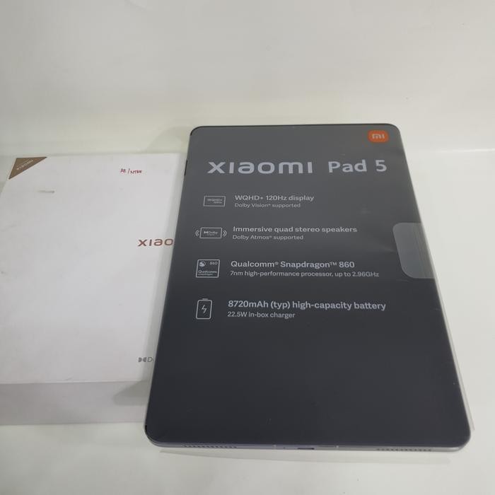 xiaomi pad 5 6/256GB second fullset mulus original