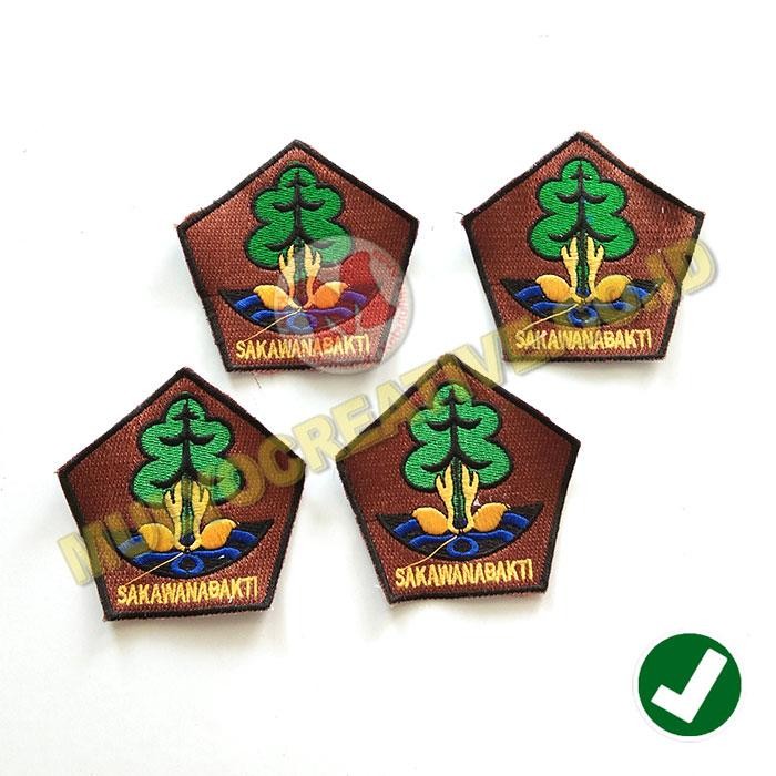 

Bordir Rapi Logo Saka Wanabakti Pramuka - Bed Saka Pramuka Murah PREMIUM