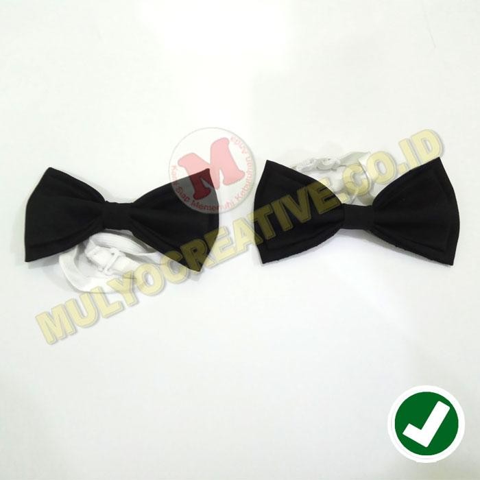 

Dasi Kupu Kupu Hitam Polos Harga Murah PREMIUM