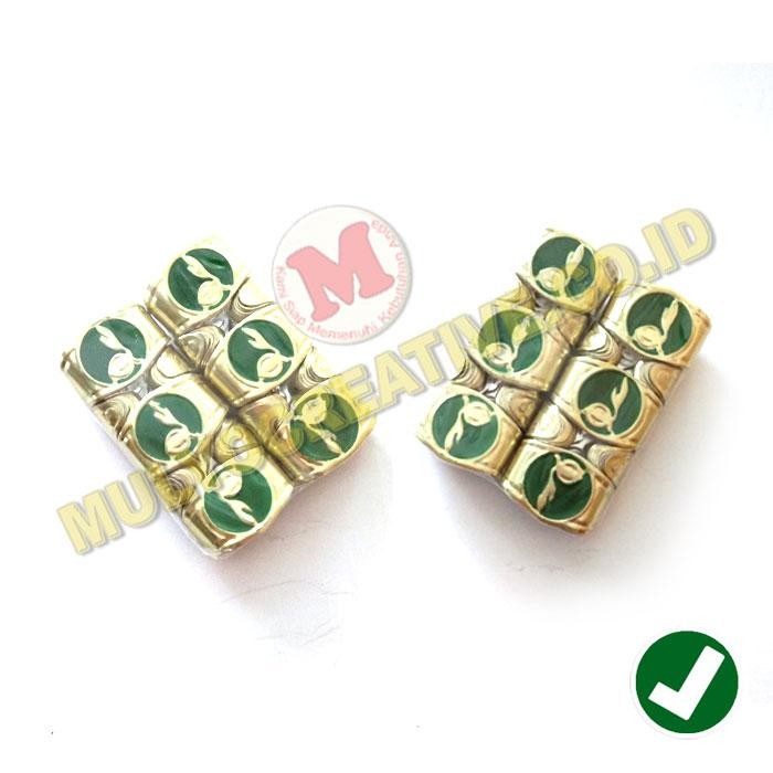

Ring Hasduk Murah - Ring Kacu Pramuka Siaga Warna Hijau 100 Pcs PREMIUM