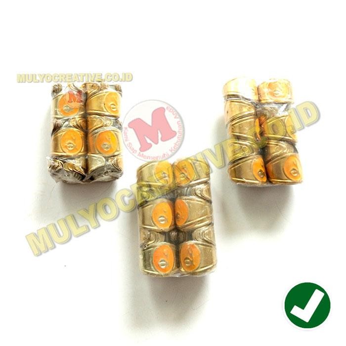 

Ring Pramuka 100 Pcs - Ring Hasduk Penegak Pramuka Warna Kuning Murah PREMIUM