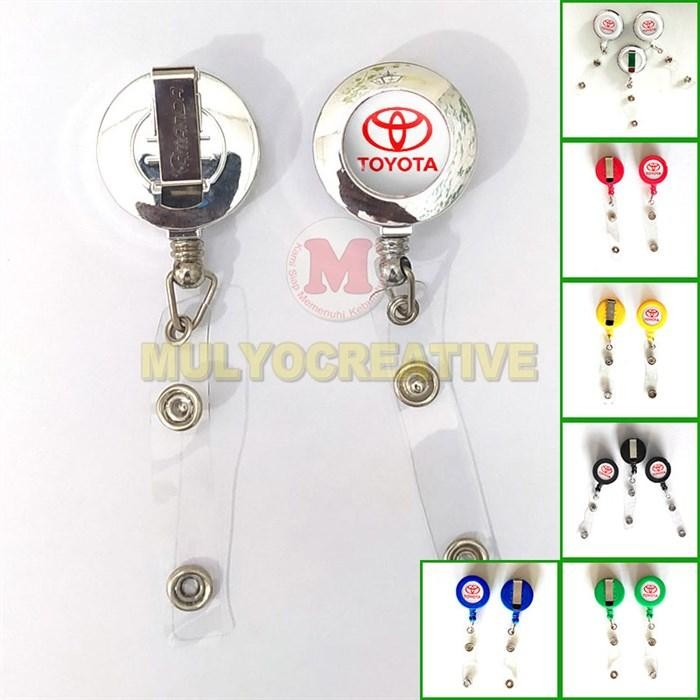 

ID Card Yoyo Toyota Gantungan Murah ID Card Holder Logo Toyota PREMIUM