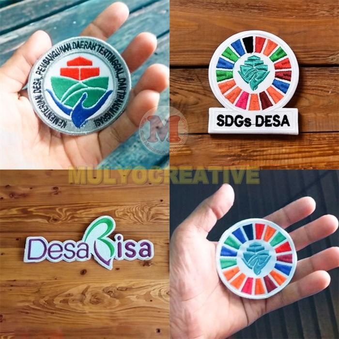 

Bordir Kemendesa SDGs Desa Bisa Emblem Patch SDGs Kemendesa PREMIUM