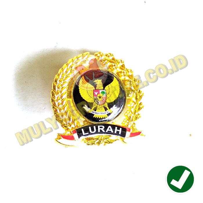 

Pin Garuda Warna Hitam Pin Lurah Logo Garuda Model Padi Kapas PREMIUM