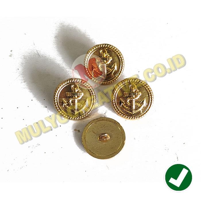 

Kancing Baju Jangkar Kancing Pakaian Logo Jangkar Warna Gold PREMIUM