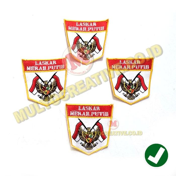 

Emblem Patch Logo LMP Bordir Laskar Merah Putih Garuda Murah PREMIUM