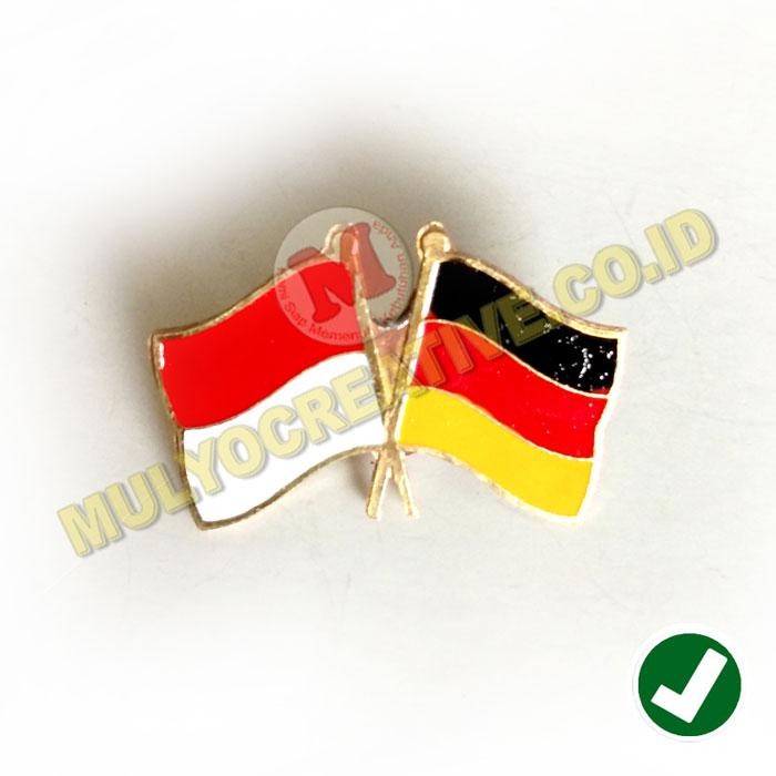 

Pin Bendera Persahabatan Negara Jerman Dan Indonesia Murah PREMIUM