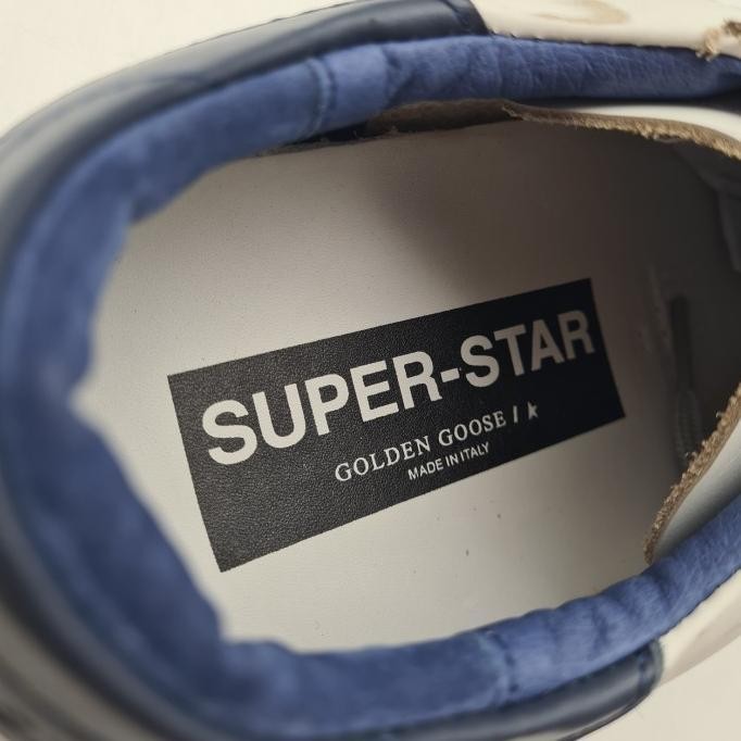 Golden Goose Superstar Ggdb Suede Star With Blue Heel [Hypeware] Quality