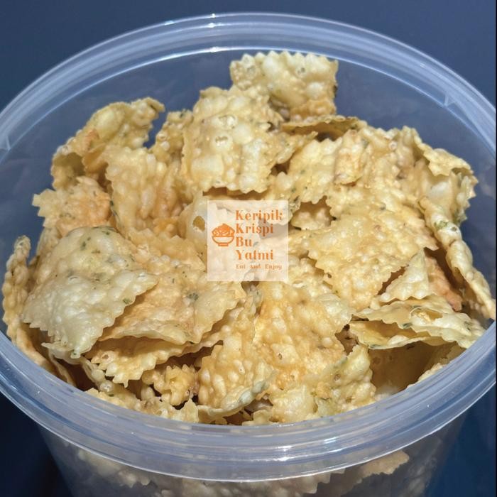 

Ready Keripik Bawang Krispi Toples 5 L