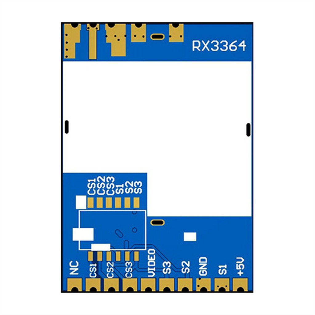 ABIY-3.3G FPV VTX Module RX3364 Wireless Module Analog Wireless FPV Audio Video Transmission