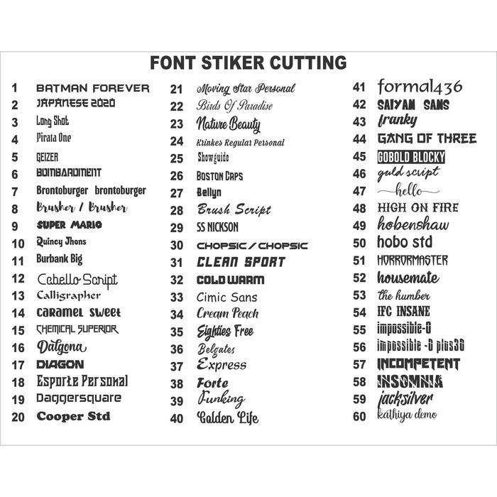 [Expert] Stiker cutting kaca belakang mobil NAMA CUSTOM stiker bikin nama