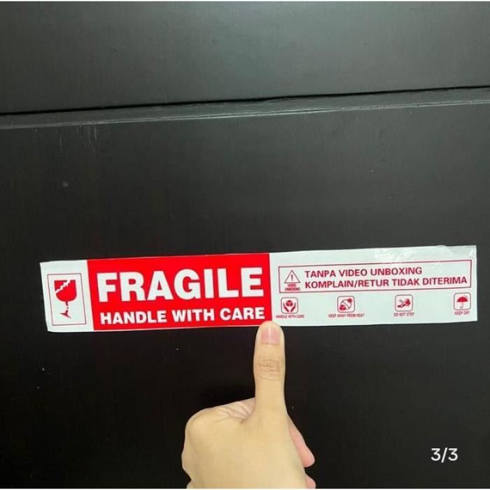 

[Expert] Lakban Fragile Unboxing Merah Putih isi 6 pcs (1 slop)