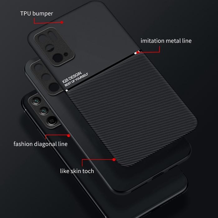 (Expert) Case Poco M3 Pro 5G / Poco M4 Pro 4G Premium Case Carbon Fiber