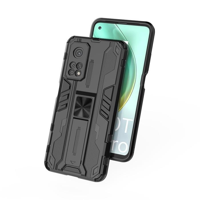 Xiaomi Mi10t - Mi 10t Pro Sonic Hybrid Vertikal Stand Armor Case