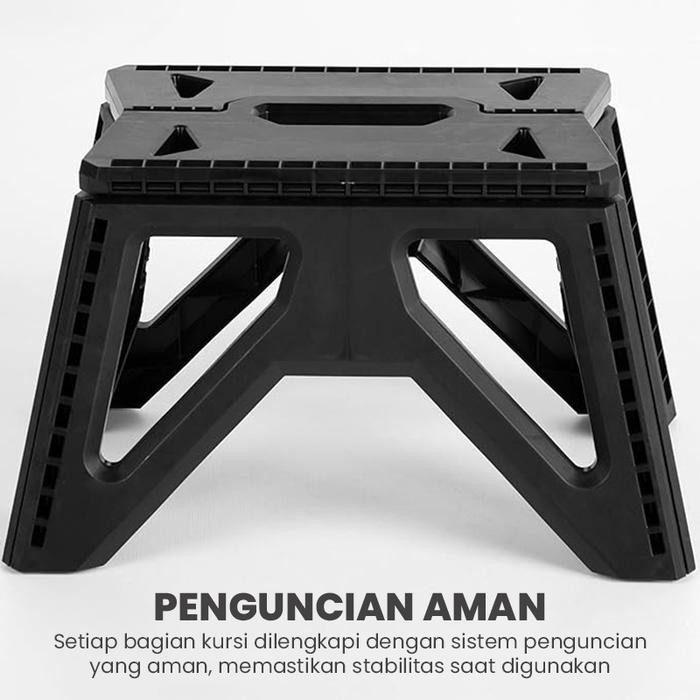 NEW Kursi Lipat Serbaguna Plastik/Kursi Lipat Portable/Kursi Lipat Plastik/Bangku Lipat