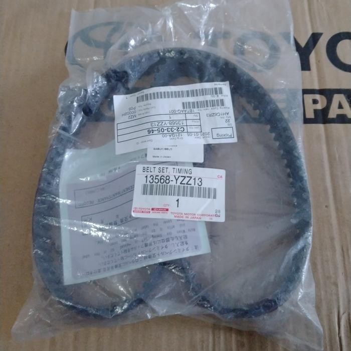 TIMING BELT 13568-YZZ13 19106 ORI STARLET COROLLA KUALITAS TERBAIK