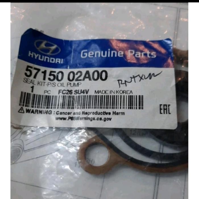 SEAL POMPA POWER STEERING HYUNDAI ATOZ KIA VISTO ORIGINAL