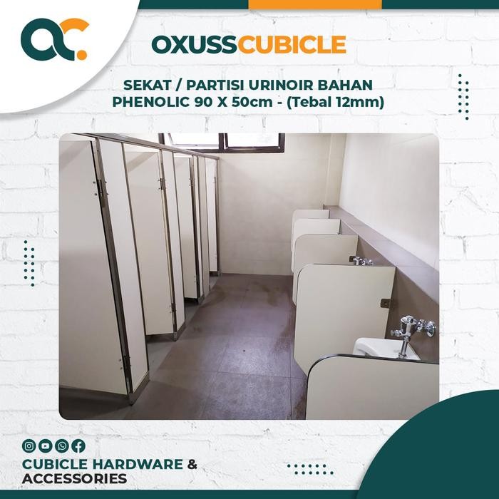 PARTISI URINOIR PEMBATAS URINAL PHENOLIC BOARD (500X900X12MM)