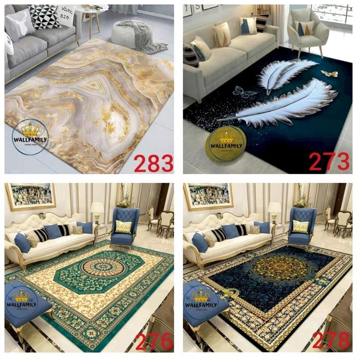 Karpet Eropa/Impor/Polyester 200x270 (20 Motif)