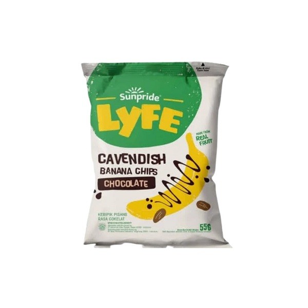 

SUNPRIDE LYFE CHIPS CHOCO 55GR