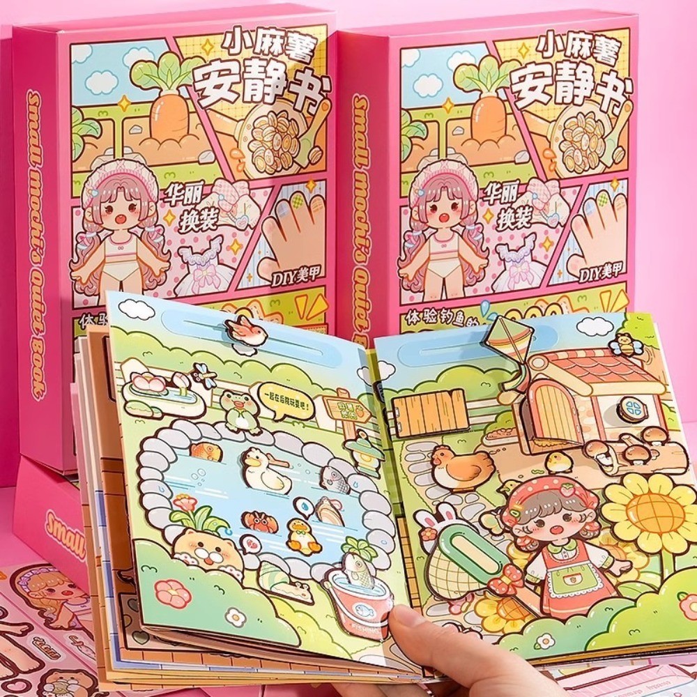 Ins Kpop Decorative Sticker Book DIY Material Cartoon Scrapbooking Stickers PET Washi Paper Journal