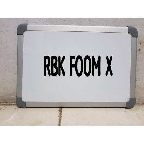 

Papan White Board kecil FOAM XY ukuran 10