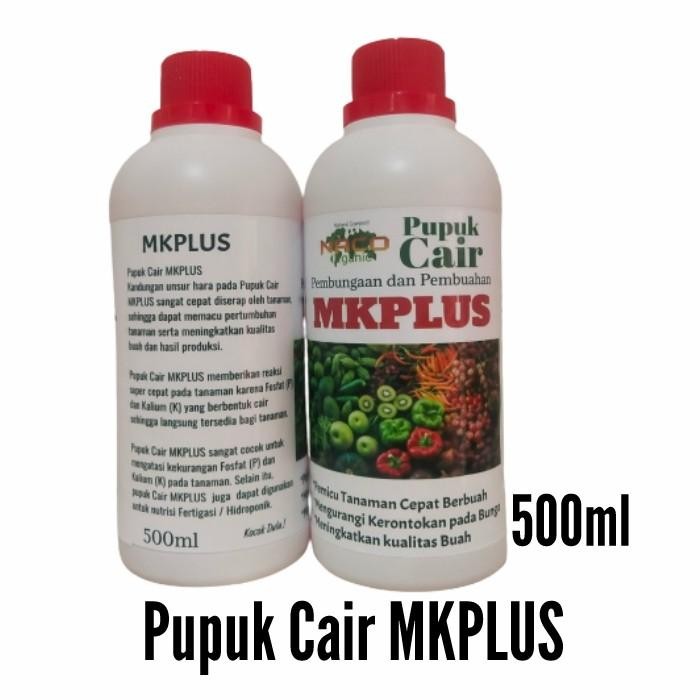 Pupuk MKP Plus Cair 500 ml - Pupuk Percepat Pembuahan kalium Tanaman