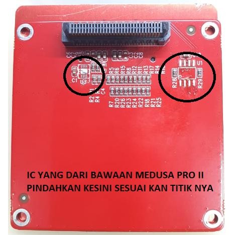 CONVERTER A4 ICFRIEND UFS-EMMC FREE ISP BUAT MEDUSA PRO II